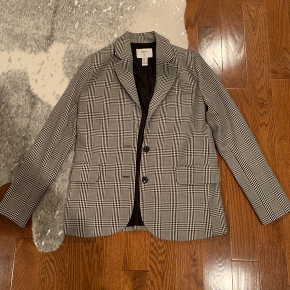forever 21 plaid blazer